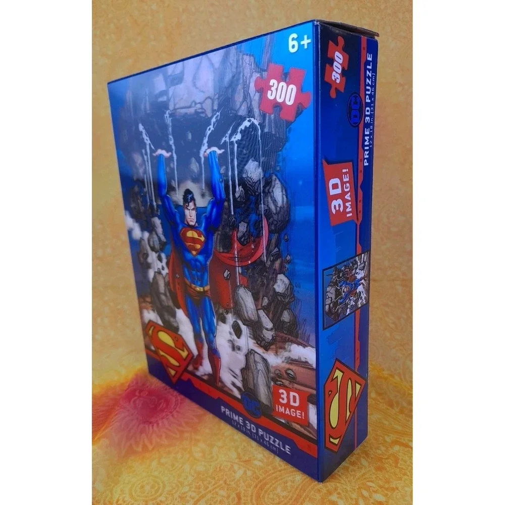 Superman DC Comics Prime 3D Puzzle Jigsaw 300 Pieces The Man Of Steel‎ 12x18